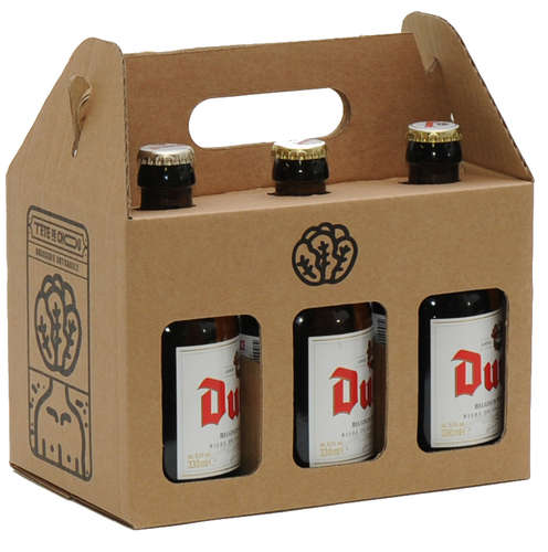 Coffret 6 bouteilles STEINIE : Cartons et coffrets pour bouteilles personnaliss