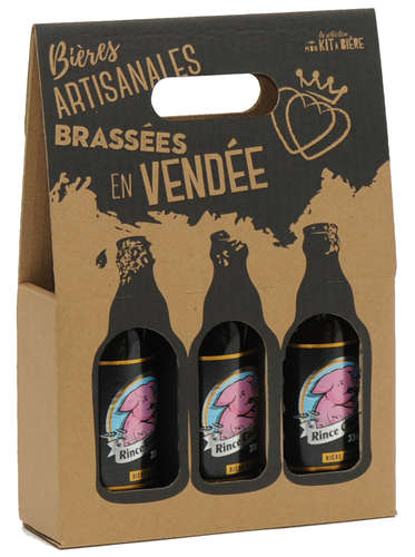Valisette 3 bouteilles bière 33cl