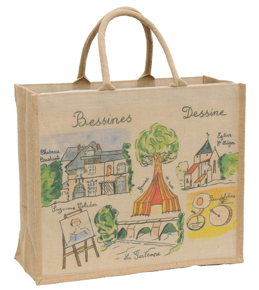 Sac en jute pour les associations