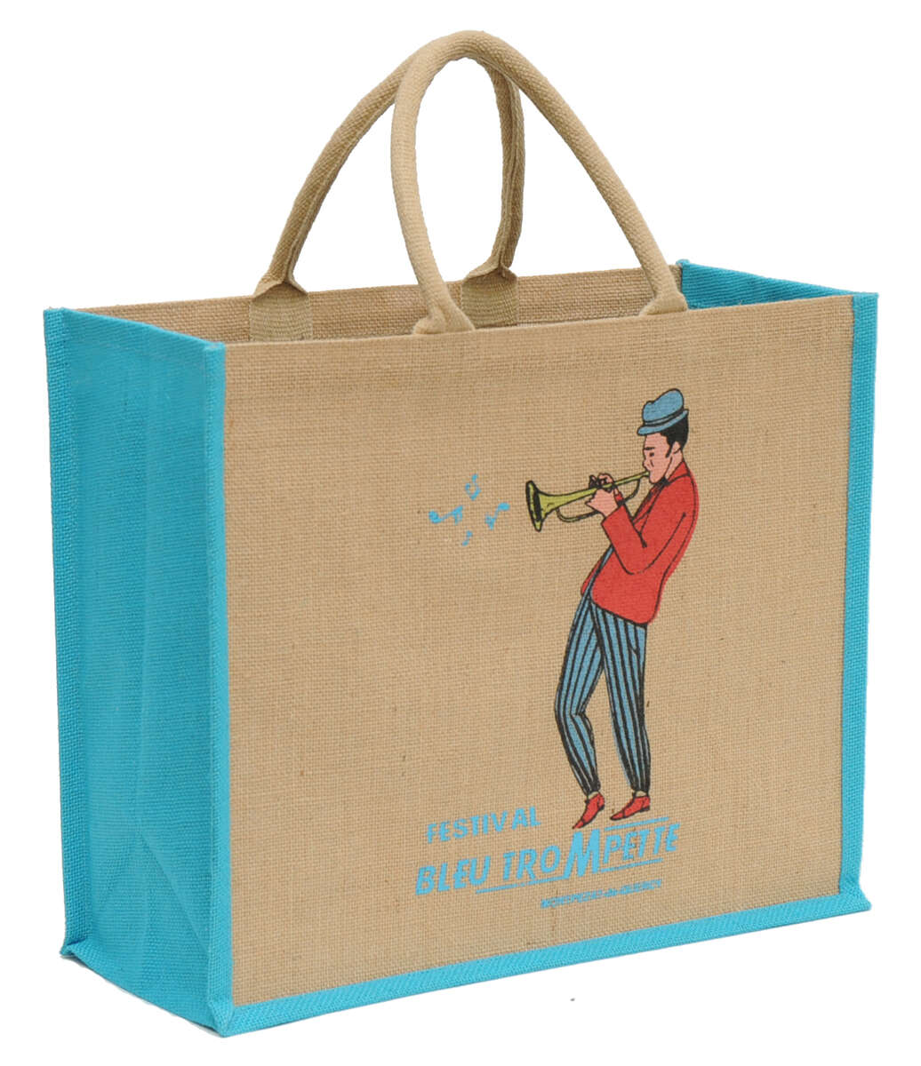 Sac en jute pour les festivals