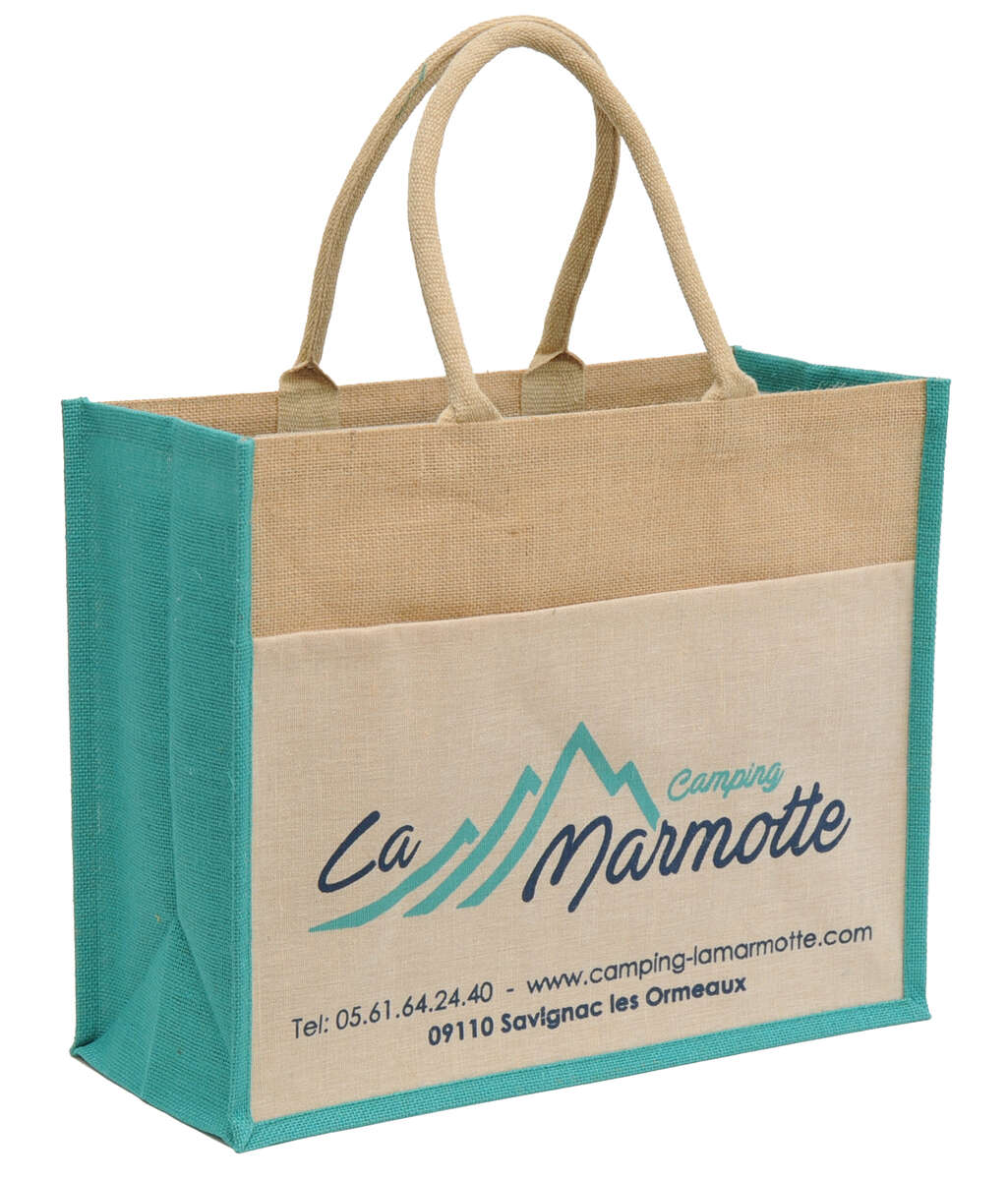 Sac en jute pour les campings