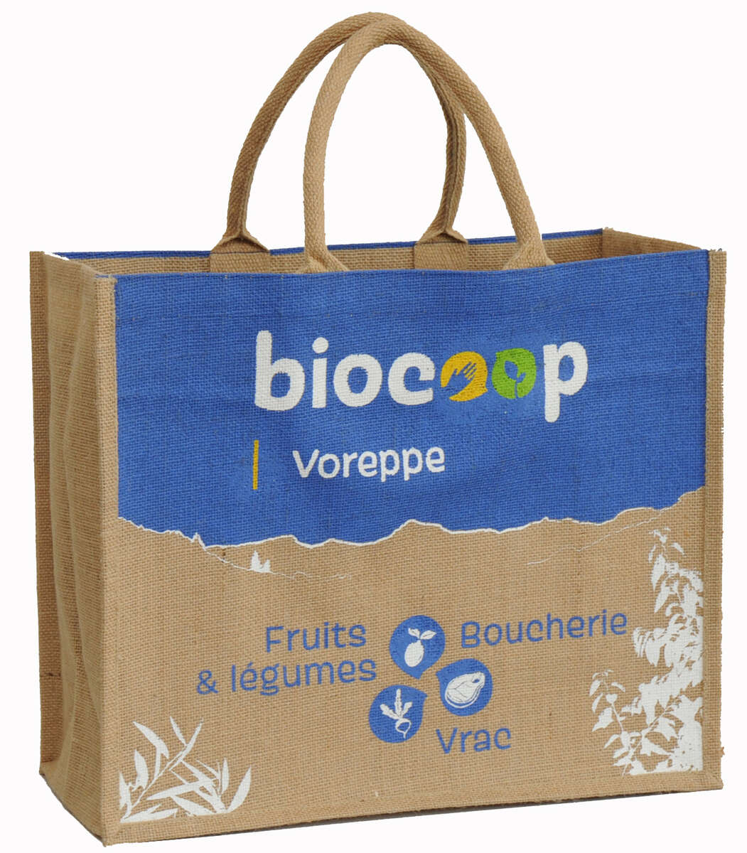 Sac en jute pour les boutiques