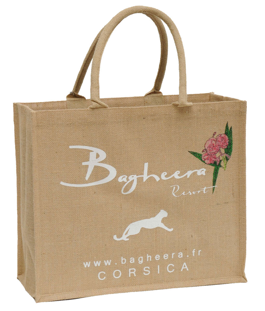 Sac en jute pour les campings