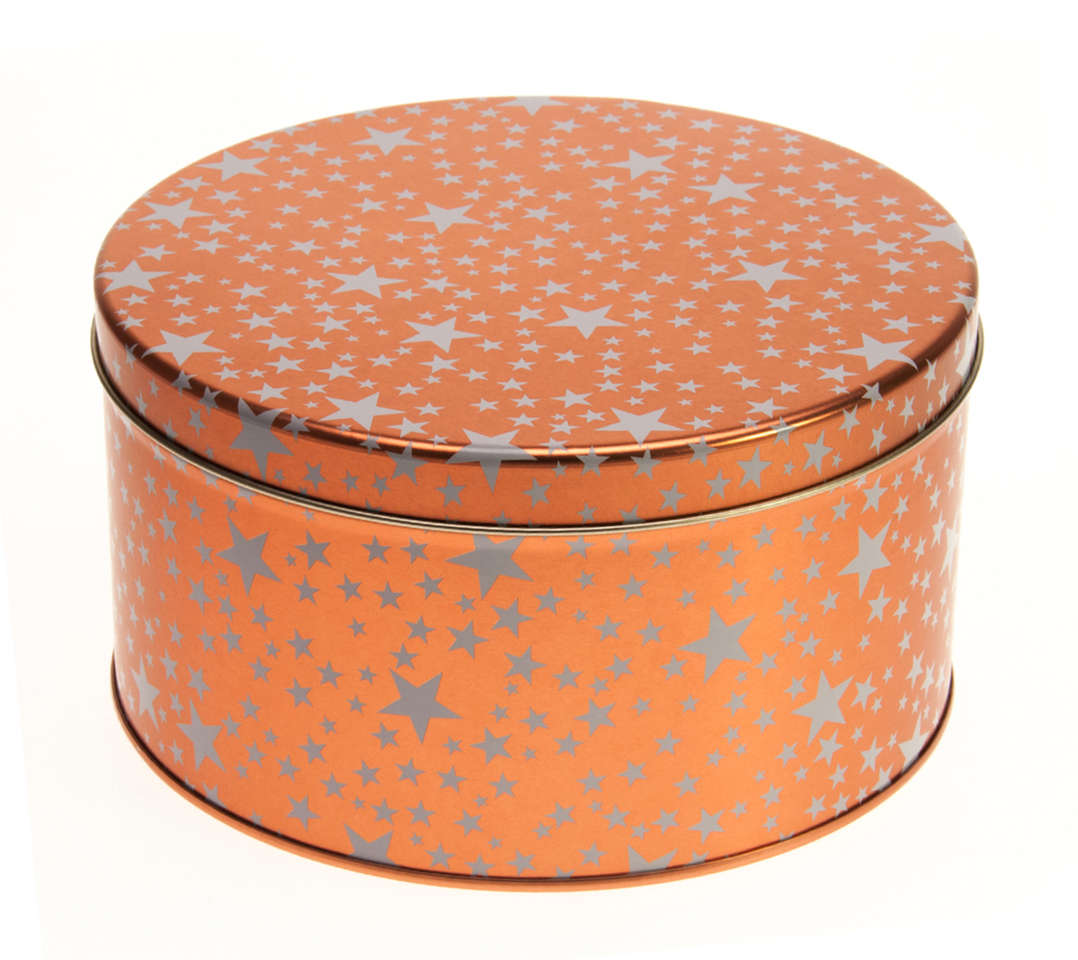 Boîte ronde en métal 4,5 cm à décorer - Boîte métal à décorer - Creavea
