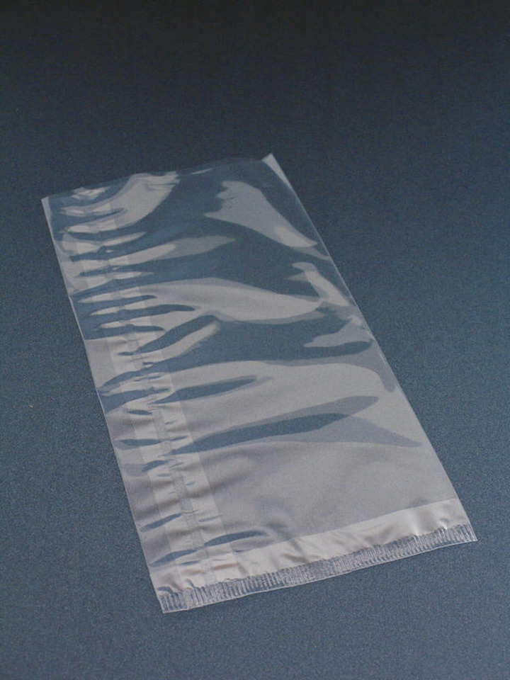 Sachet fond plat cellophane transparent 5,5x24cm - par 1000