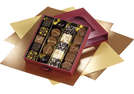 Coffret carton carré chocolats : Boites