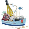 Corbeille carton forme barque décor La Mer : Corbeilles & paniers