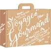 Valisette carton " Voyage Gourmand Blanc " : Boites