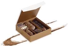 Coffret carton carré chocolats   : Boites