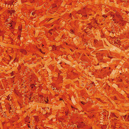 Frisure de papier kraft orange : Accessoires emballages