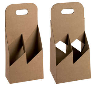 Image du produit Carton porte-bouteille 2 et 4 bières