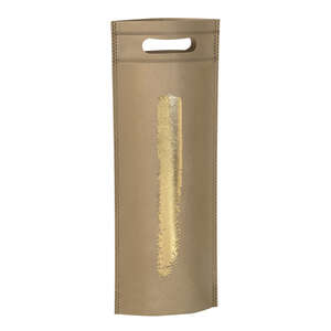 Image du produit Sac intissé BOUTEILLES Camel/Or