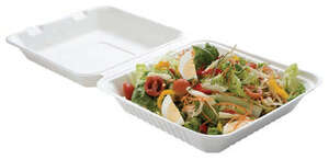 Image du produit Lot de 50 Lunch box 100% naturelle - 1 compartiment