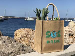 Image produit SOS NO PLASTIC - Sac jute 100% BIODEGRADABLE