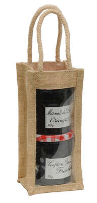 Image du produit Sac jute 1 bouteille ou pot