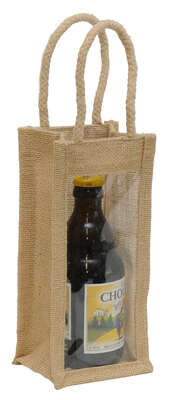Image du produit Sac jute 1 bouteille ou pot