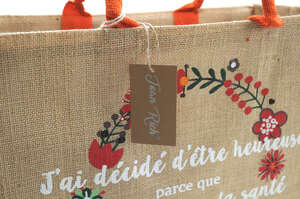 Image du produit Sac en toile de jute 