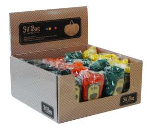 Image du produit 24 Sacs Filets de courses colorés