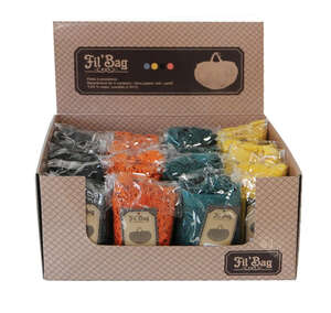 Image du produit 24 Sacs Filets de courses colorés