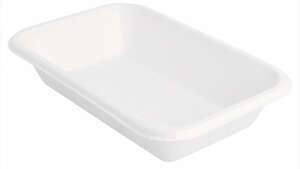 Image produit Plateaux 'bionic' 425 ml blanc bagasse