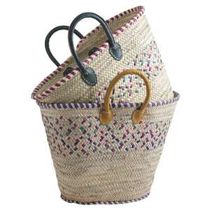 Image du produit Lot de 2 couffins en palmier 