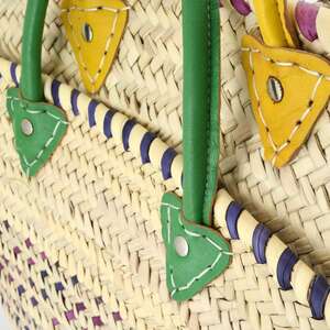 Image du produit Lot de 2 couffins en palmier 