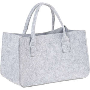 Image du produit Sac feutre rectangle gris clair