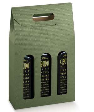 Image du produit Coffret carton cadeaux pour bouteilles spéciales huile d'olive AOC