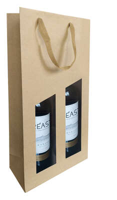 Image du produit Sac 1,2,3 bouteilles Séduction Natural avec fenêtre