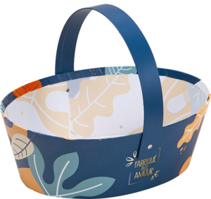 Image du produit Panier Cartons avec motifs 