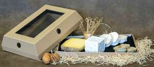 Image du produit Boite carton cloche à fromage kraft 