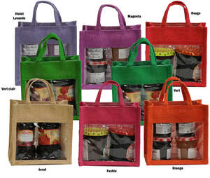 Image du produit Sacs fenêtre poignées jute