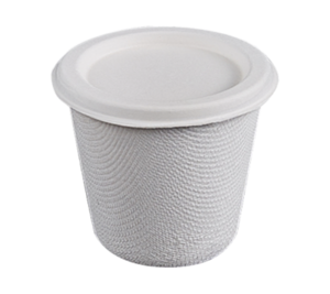 Image du produit 100 Saucière fibre de canne avec couvercle inclus