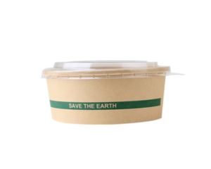 Image du produit 25 Saladiers kraft + couvercle PET