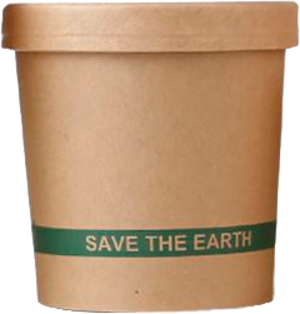 Image produit 25  Pots à soupe ronds kraft 