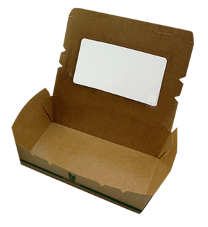 Image du produit 50 Boîtes kraft avec fenêtre