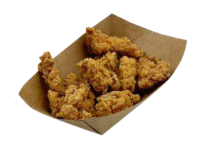 Image produit 100 Barquettes à frites 400ml 