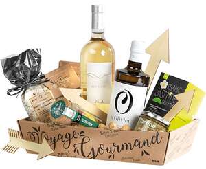 Image produit Corbeille "Voyage Gourmand"