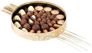 Image du produit Corbeille ronde bords droits kraft tropique