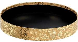 Image du produit Corbeille ronde bords droits kraft tropique