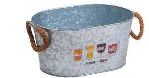 Image du produit Corbeille métal bière 