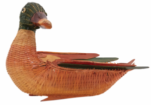 Image du produit Corbeille canard en bambou