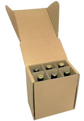 Image du produit Carton expédition 6 et 12 bouteilles 33cl LONGNECK