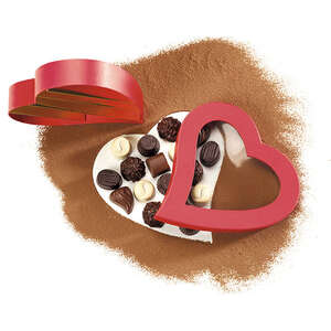 Image du produit Coffret chocolats en c½ur