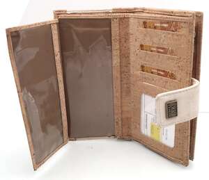 Image du produit Portefeuille en liège beige 