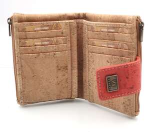 Image du produit Portefeuille en liège Cartujano Rouge