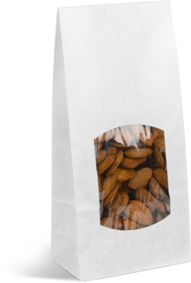 Image produit Sac fond sos avec fenêtre blanc