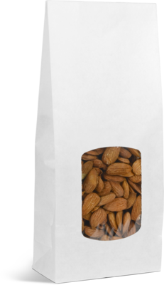 Image du produit Sac fond sos avec fenêtre blanc