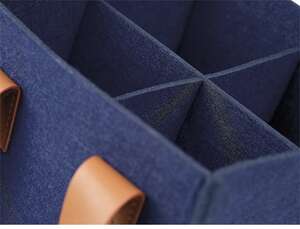 Image du produit Sac feutre Rectangle Collection Indigo