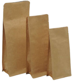 Image produit Sachet KRAFT + intérieur ALU 